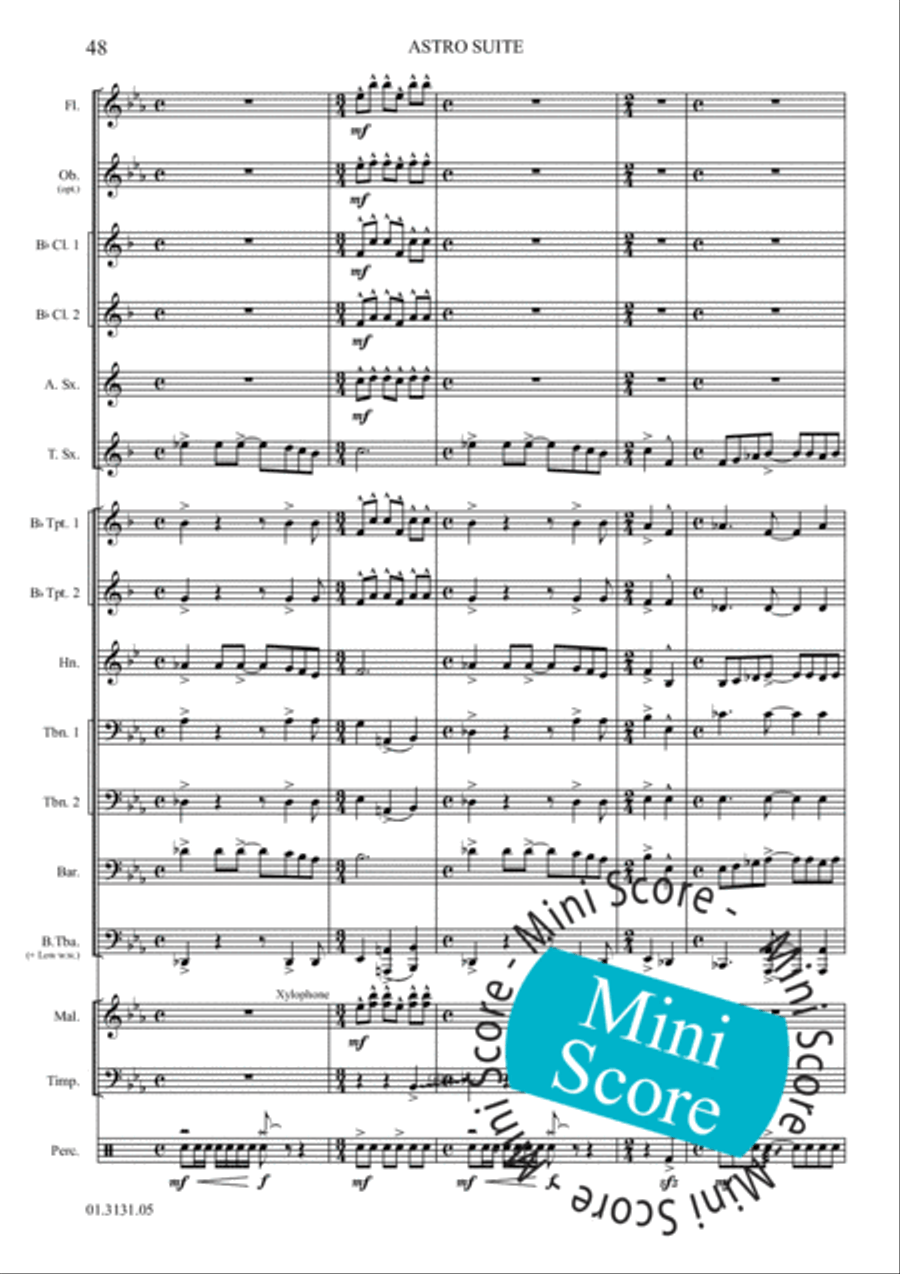 Astro Suite Astro Suite Concert Band scores gallery preview page 54