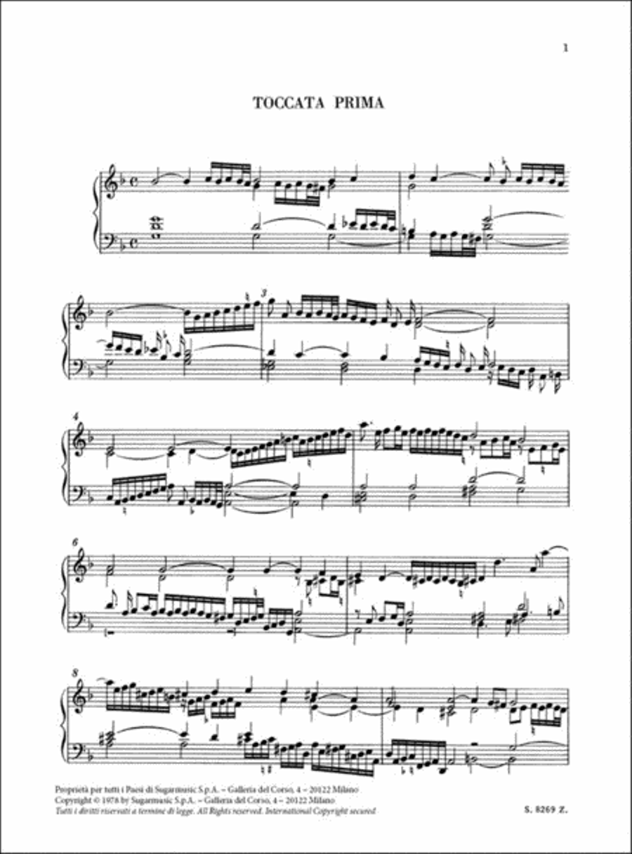 Il primo libro di toccate Organ scores gallery preview page 2