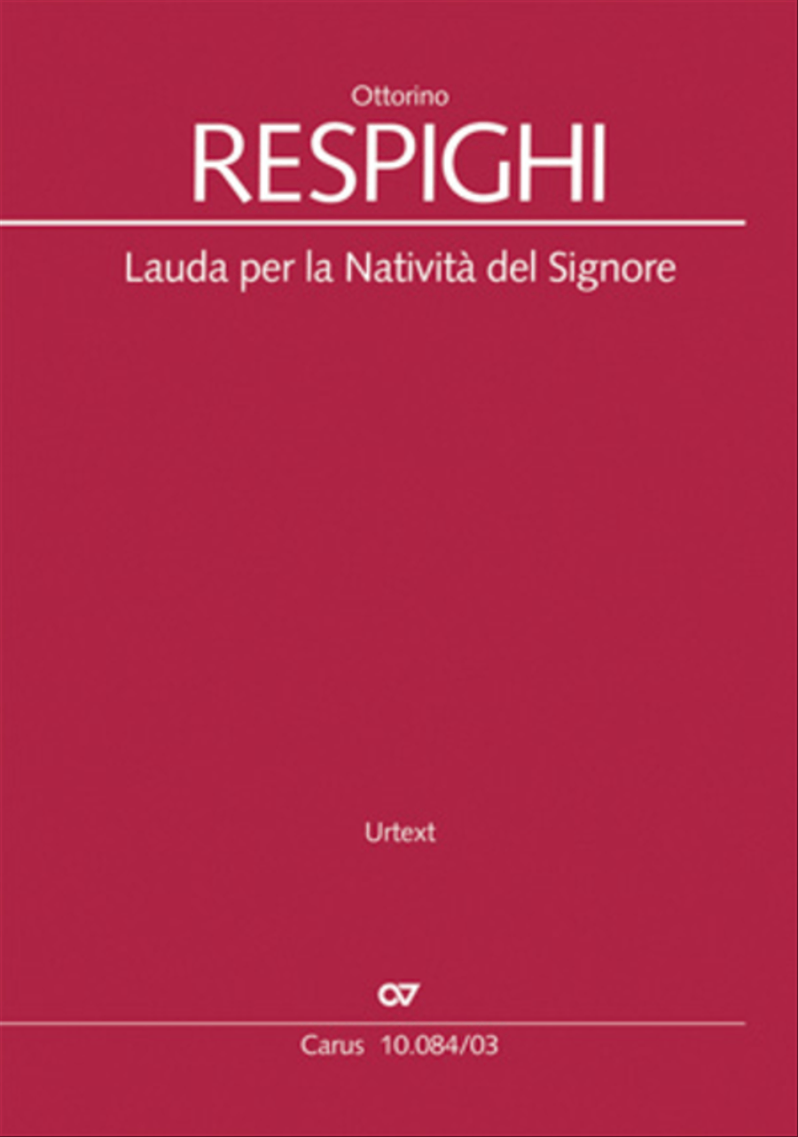 Lauda per la Nativita del Signore Divisi scores gallery preview page 1