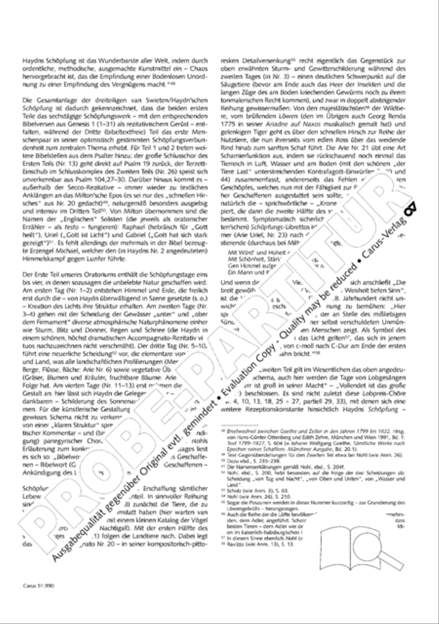 The Creation (Die Schopfung) 4-Part scores gallery preview page 11
