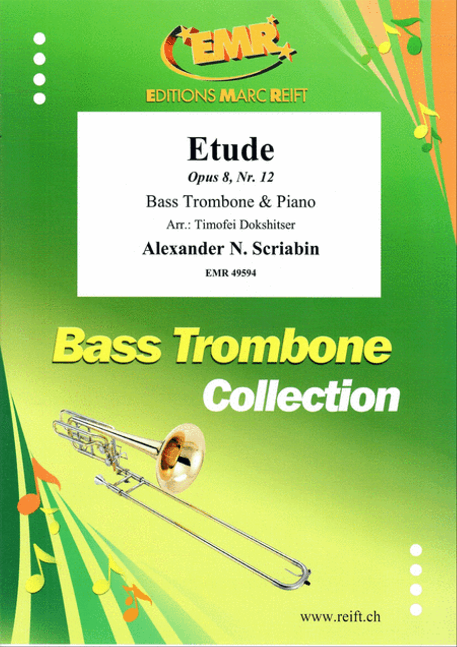 Etude Bass Trombone scores gallery preview page 1