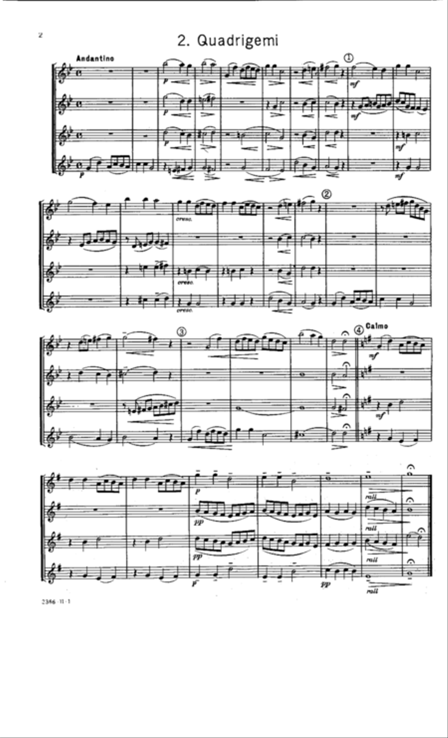 Four of a Kind Four of a Kind Clarinet Quartet scores gallery preview page 3