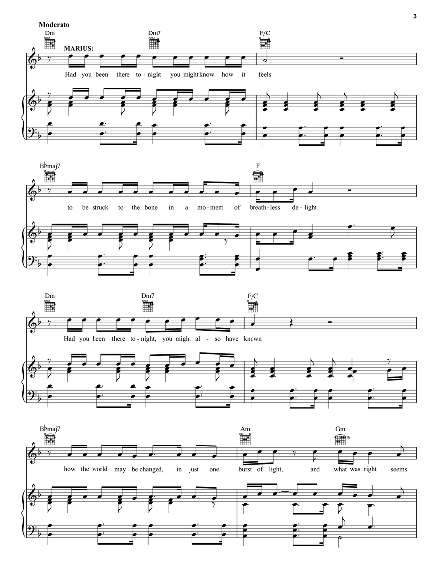 Red And Black Piano, Vocal, Guitar scores gallery preview page 3