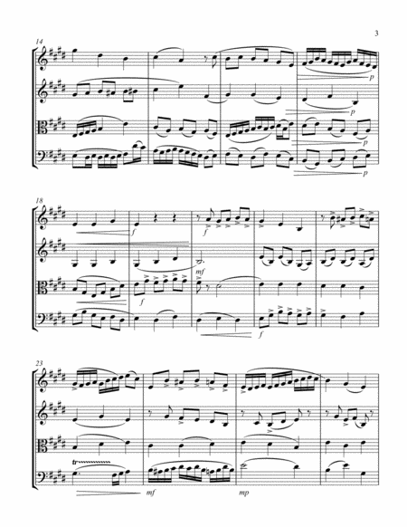 String Quartet No. 1 in E Major image number null