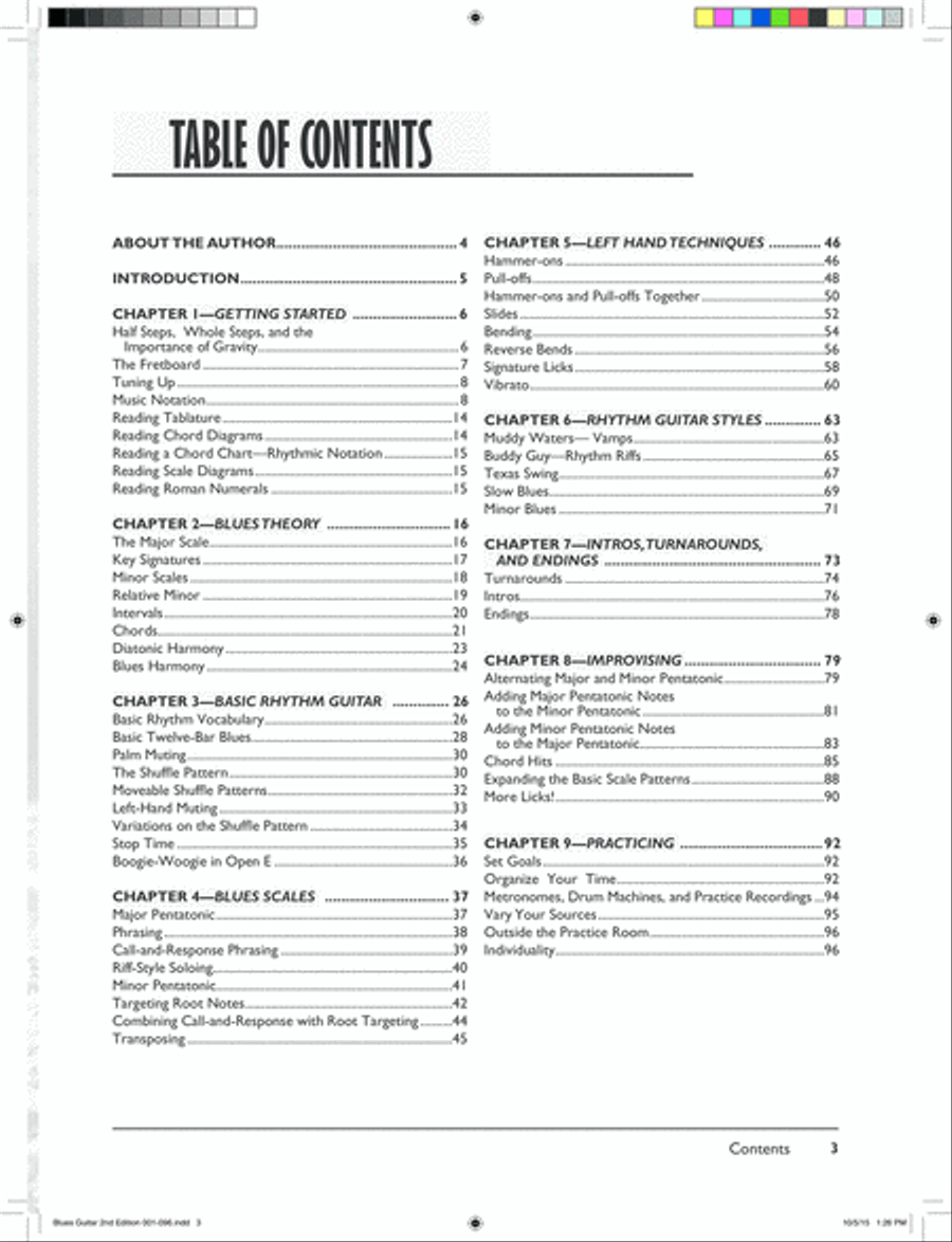 The Complete Blues Guitar Method Complete Edition Electric Guitar scores gallery preview page 16