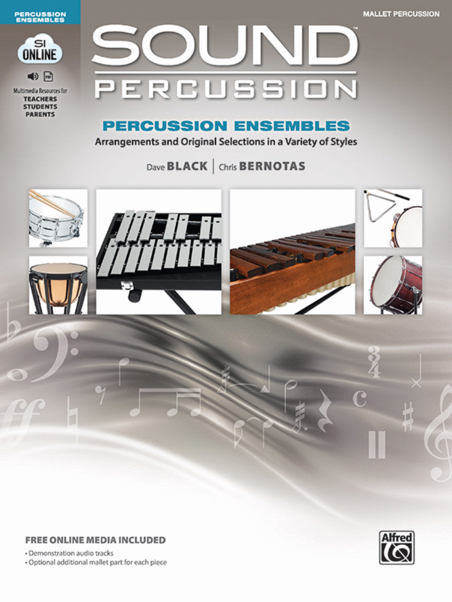 Sound Percussion Ensembles Percussion Ensemble scores gallery preview page 1