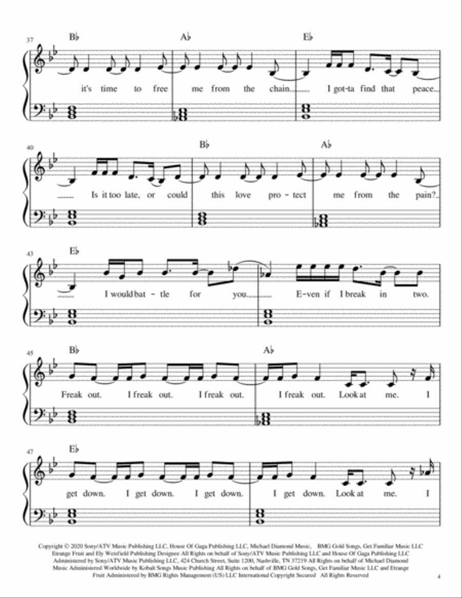 Stupid Love Voice scores gallery preview page 4