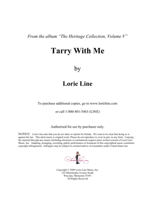 Book cover for Tarry With Me