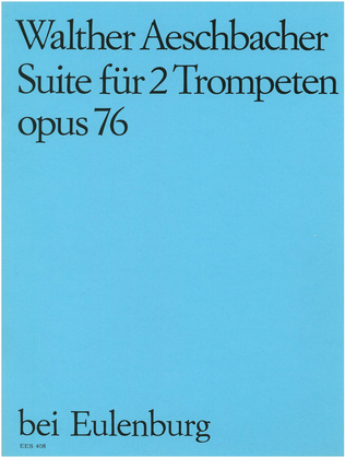 Book cover for Suite for 2 trumpets