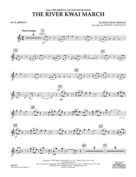 The River Kwai March - Bb Clarinet 1