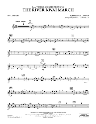 The River Kwai March - Bb Clarinet 1