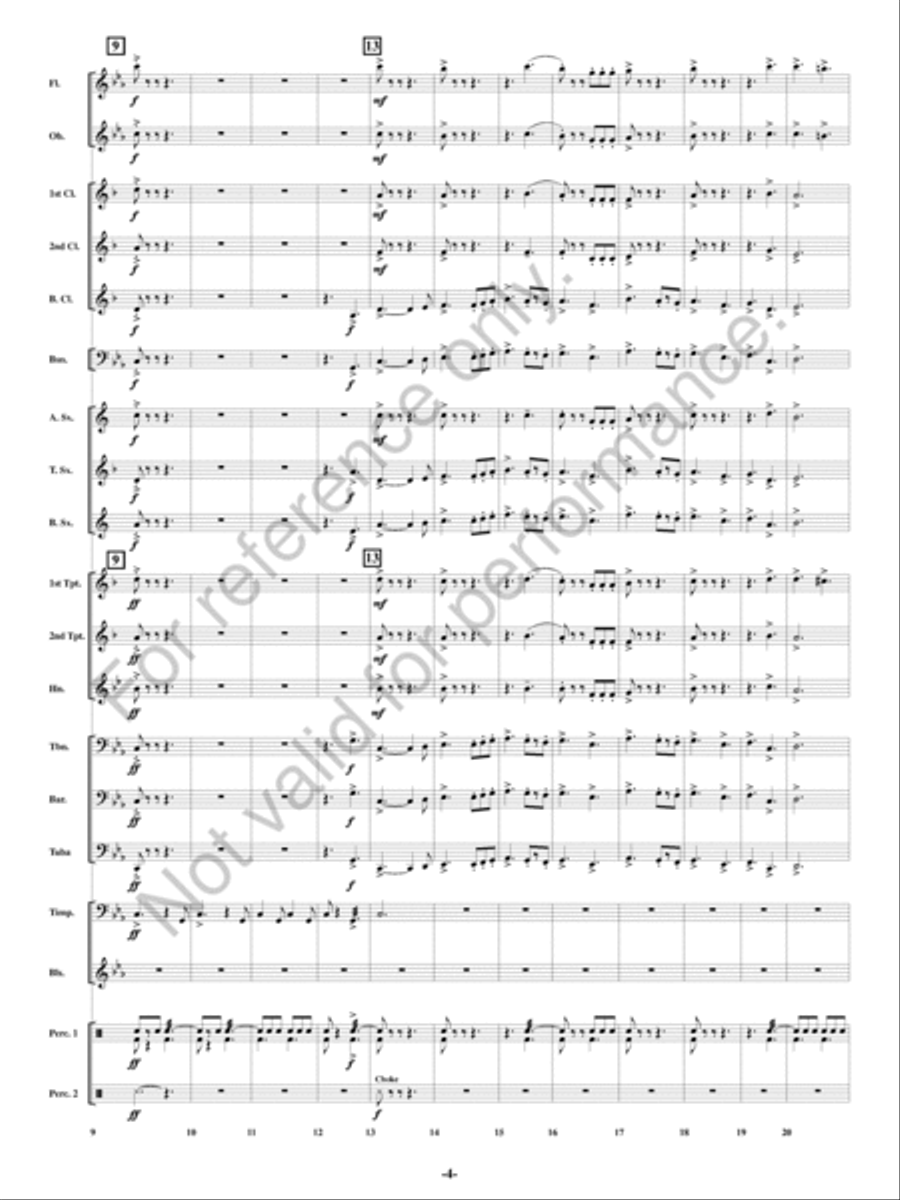 Zeal Zeal Concert Band scores gallery preview page 5