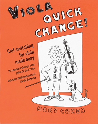 Book cover for Quick Change! for Viola