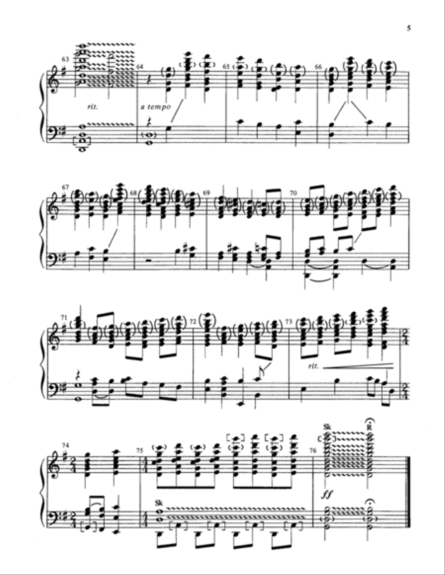 When in Our Music God Is Glorified 5-Octaves scores gallery preview page 5