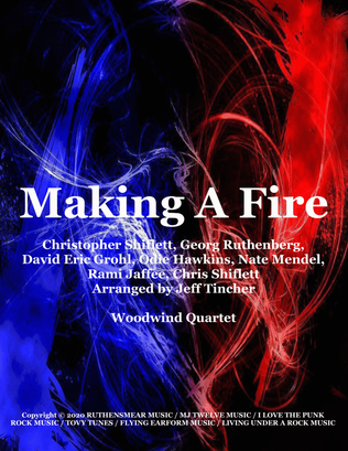 Book cover for Making A Fire
