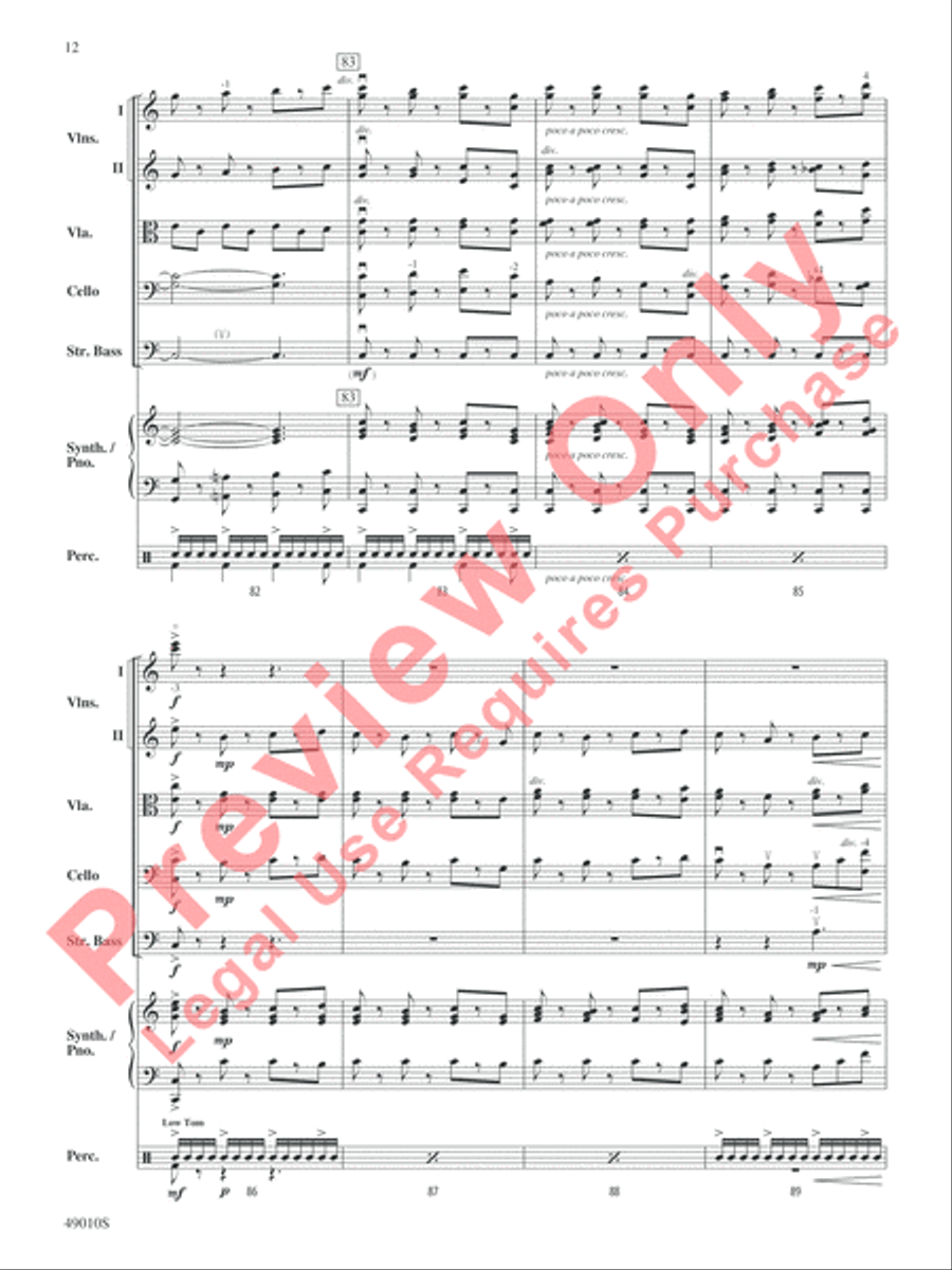 Themyscira Themyscira String Orchestra scores gallery preview page 13