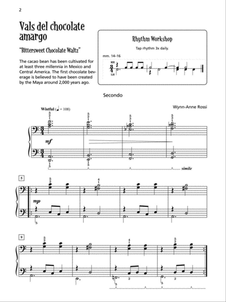 MAosica Latina para Dos, Book 2 Small Ensemble scores gallery preview page 3