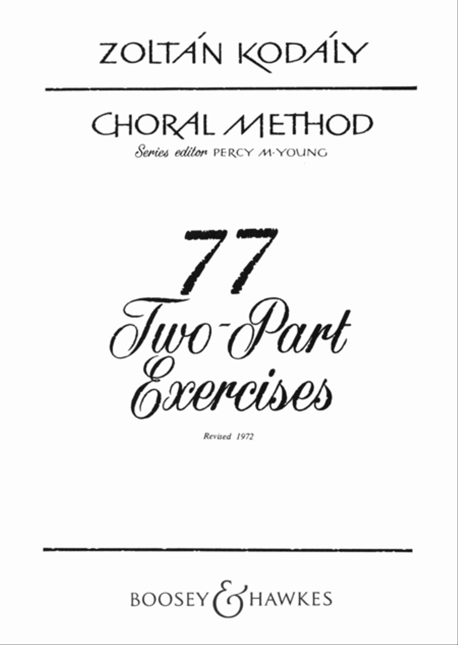 77 Two-Part Exercises 2-Part scores gallery preview page 1