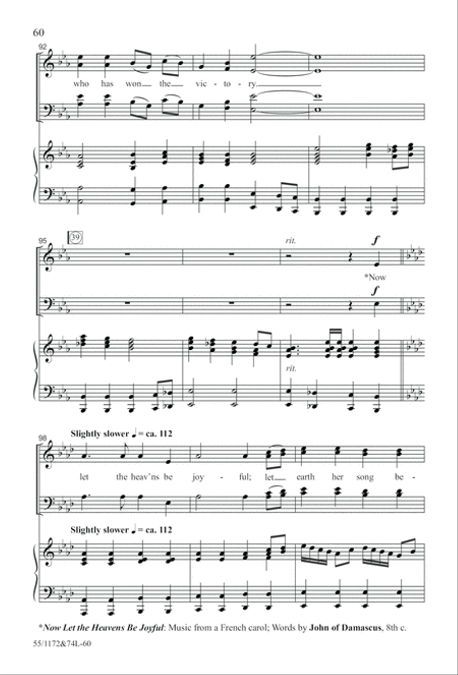 The Easter Story The Easter Story 4-Part scores gallery preview page 61