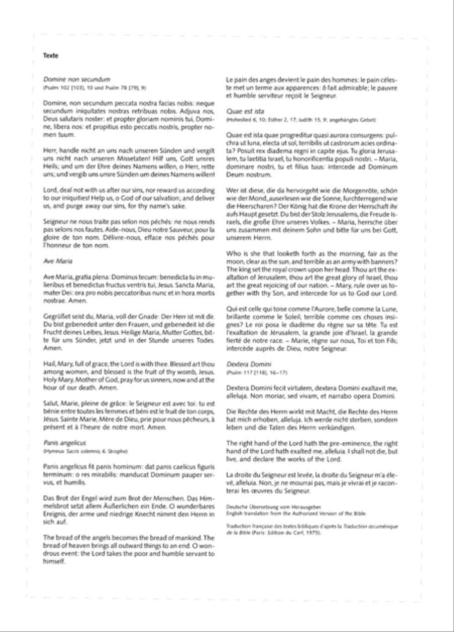 Five Short Sacred Compositions (Funf kleinere Kirchenwerke) Score scores gallery preview page 15
