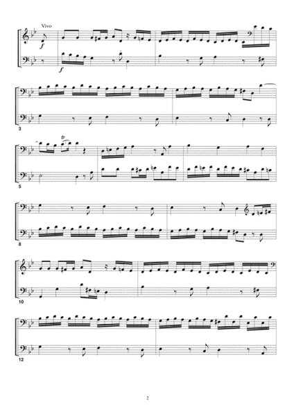 Allesandro Scarlatti, Sonata in D Minor, transcribed and edited by Klaus Stoll