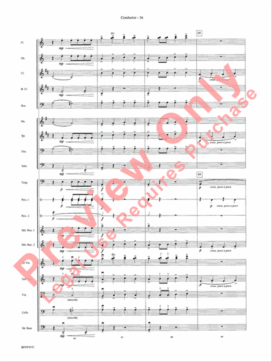 The Tempest Full Orchestra scores gallery preview page 19