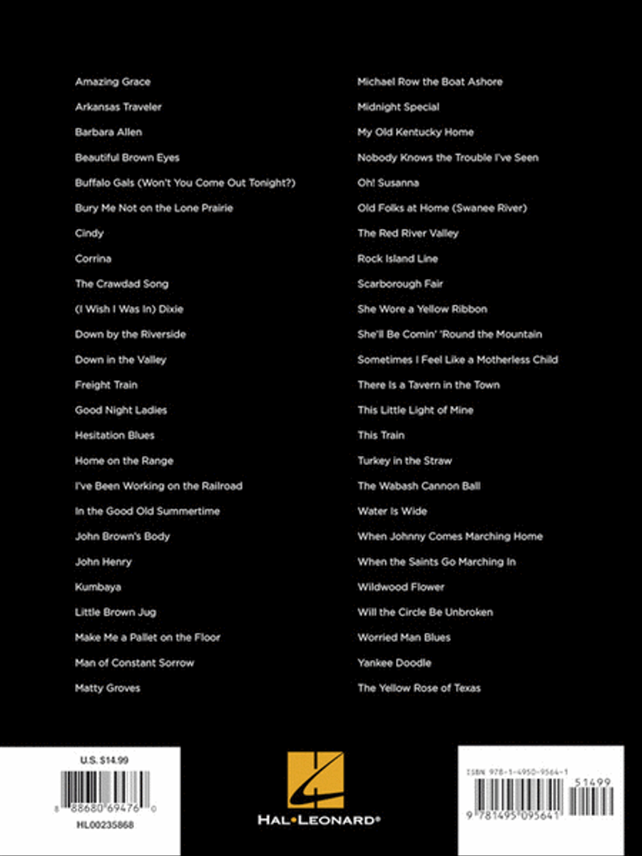 First 50 Folk Songs You Should Play on Guitar Acoustic Guitar scores gallery preview page 6