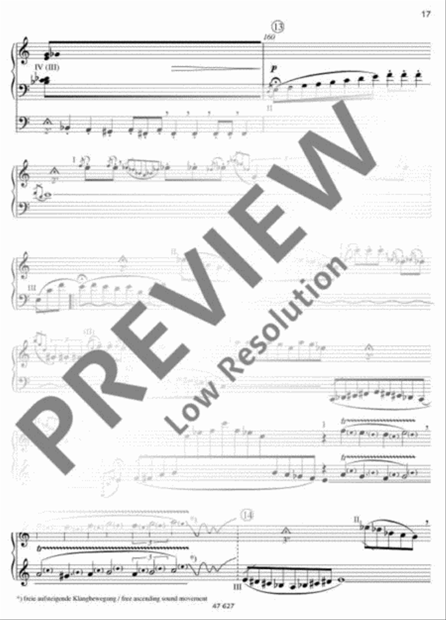 Cantus ad pacem Organ scores gallery preview page 18