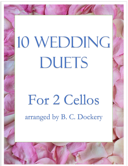 10 Wedding Duets for 2 Cellos image number null