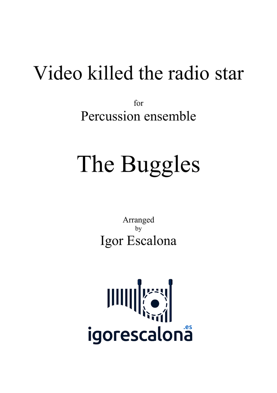 Video Killed The Radio Star Percussion Ensemble scores gallery preview page 2