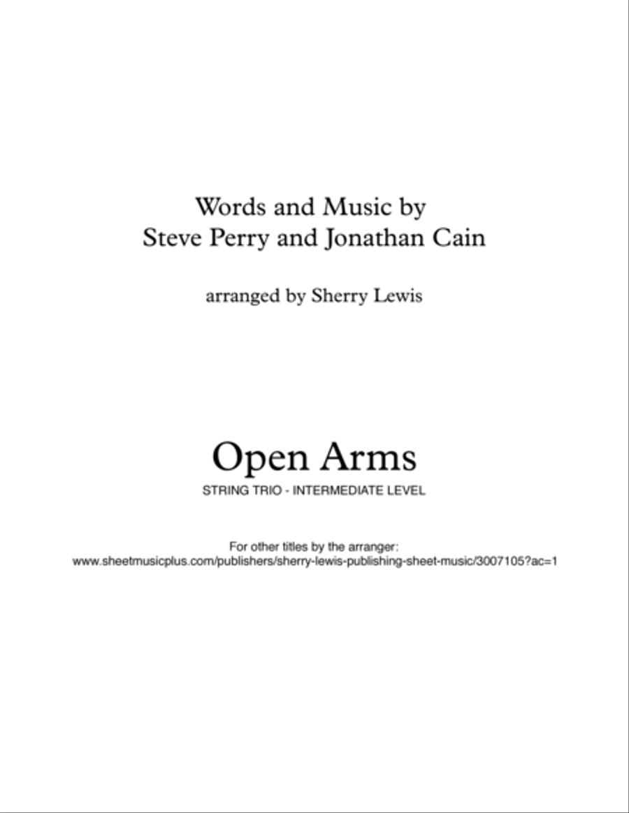 Open Arms String Trio scores gallery preview page 2