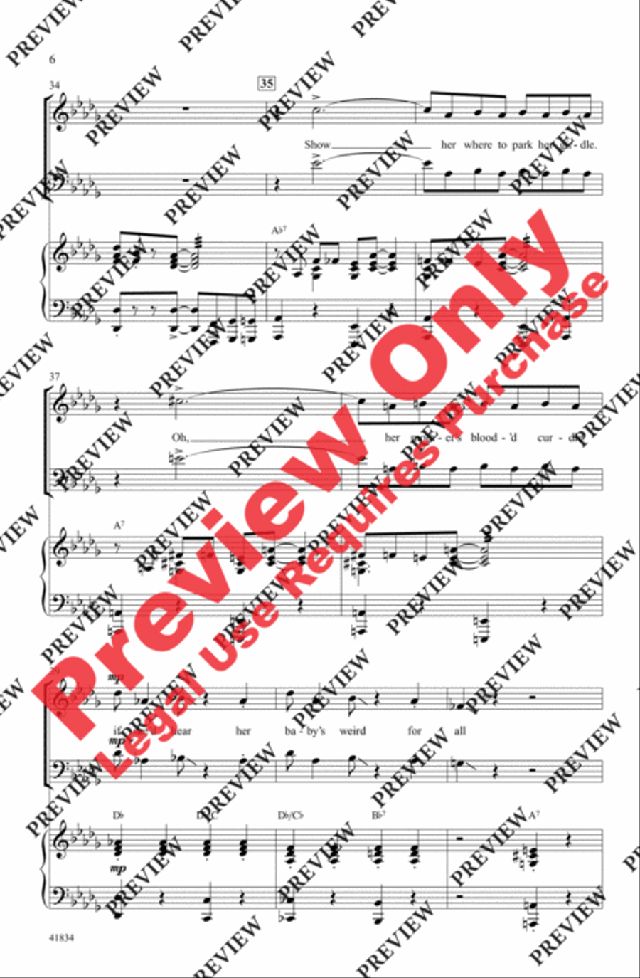 And All That Jazz - SoundTrax CD (CD only) Choir scores gallery preview page 6