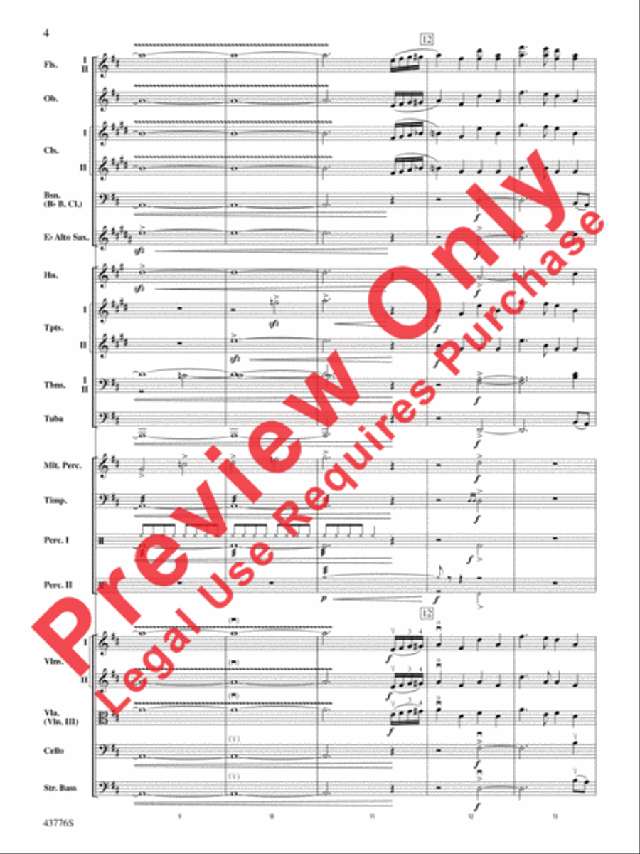 From the Realms of Glory! Full Orchestra scores gallery preview page 5