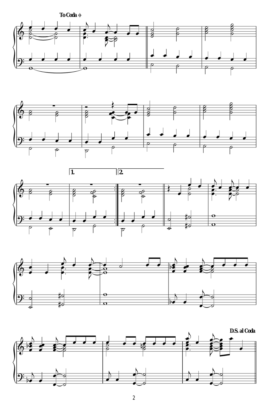 The Best Day Ever Piano Solo scores gallery preview page 2