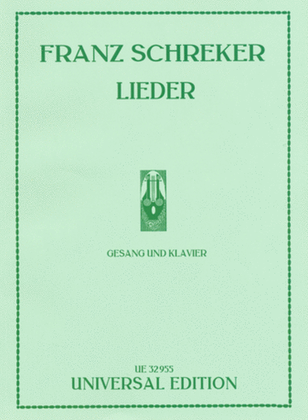 Book cover for Lieder - Voc/Pn