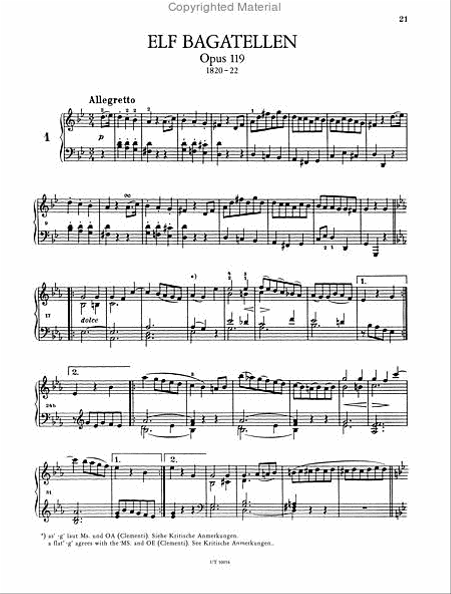 Bagatelles Bagatelles Chamber Music scores gallery preview page 3