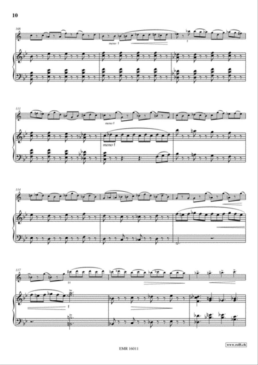 Saltatio Diabolica Clarinet Solo scores gallery preview page 12