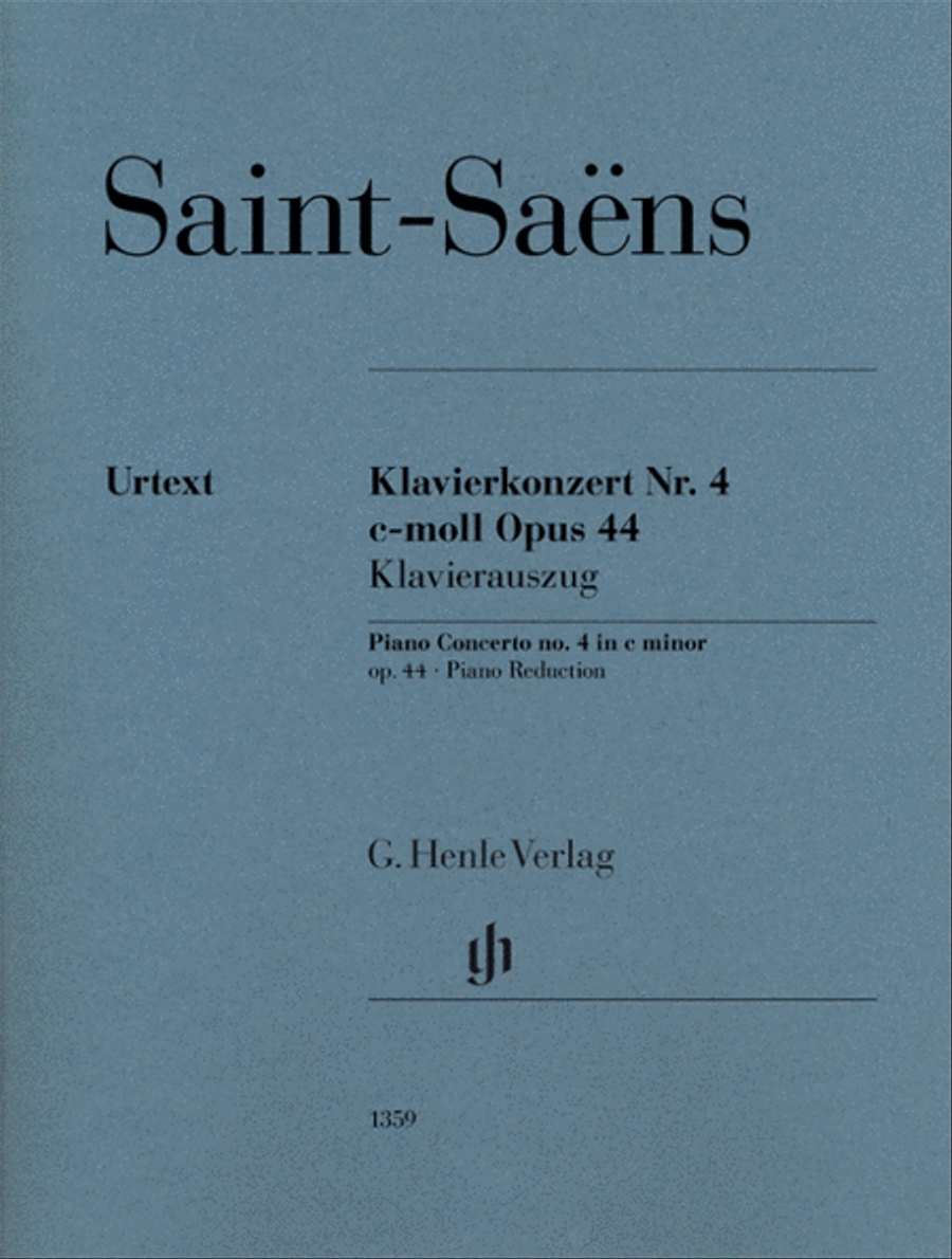 Book cover for Piano Concerto No. 4 in C Minor, Op. 44