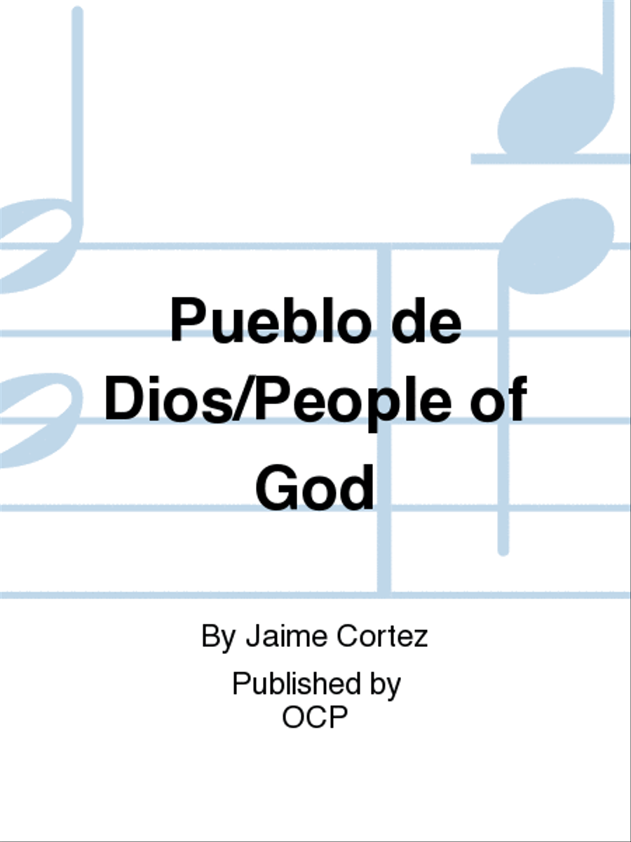 Pueblo de Dios/People of God Choir scores gallery preview page 1