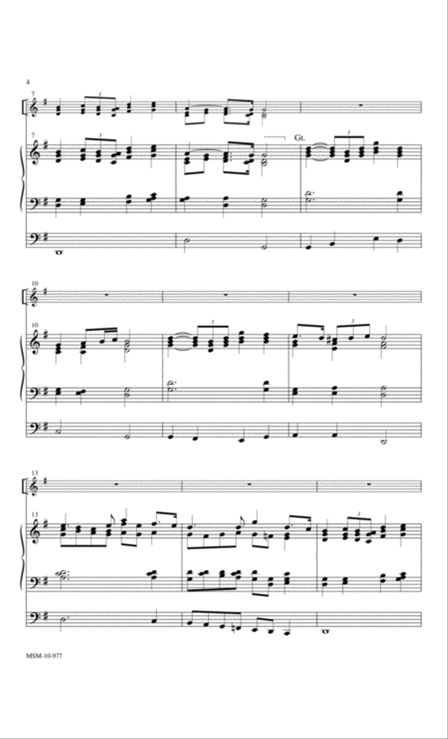 Trumpet Tunes for Organ Trumpet Tunes for Organ Trumpet Solo scores gallery preview page 4