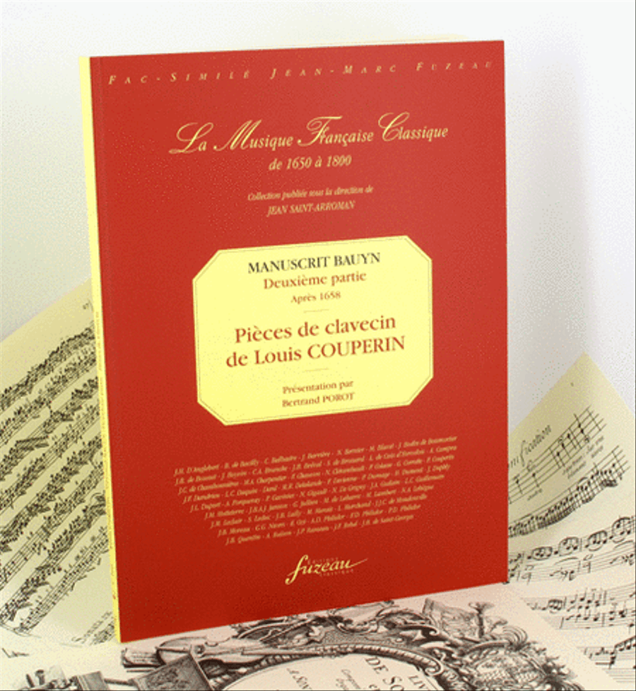 Bauyn MS - Part 2 - Pieces by Louis Couperin Harpsichord scores gallery preview page 1