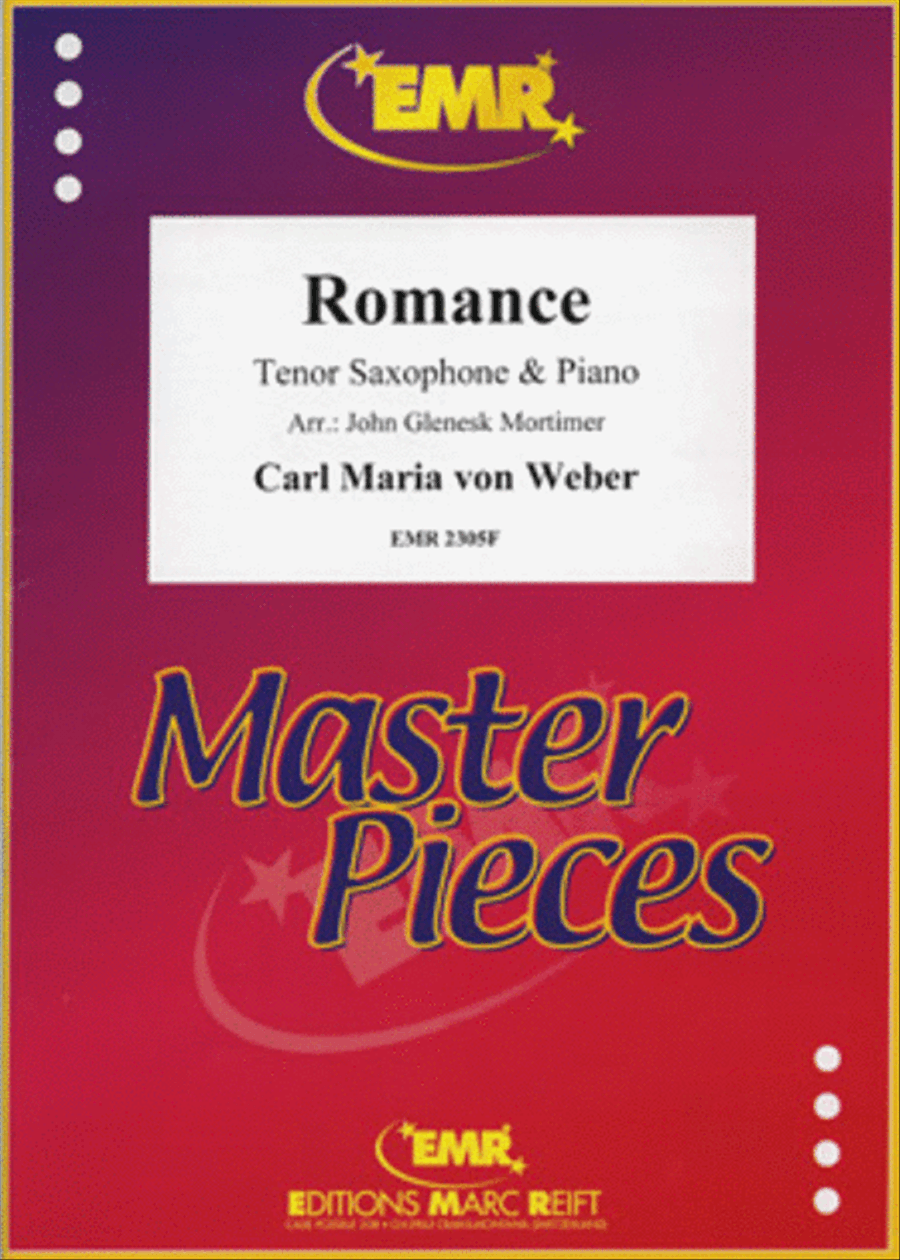 Romance Tenor Saxophone scores gallery preview page 1