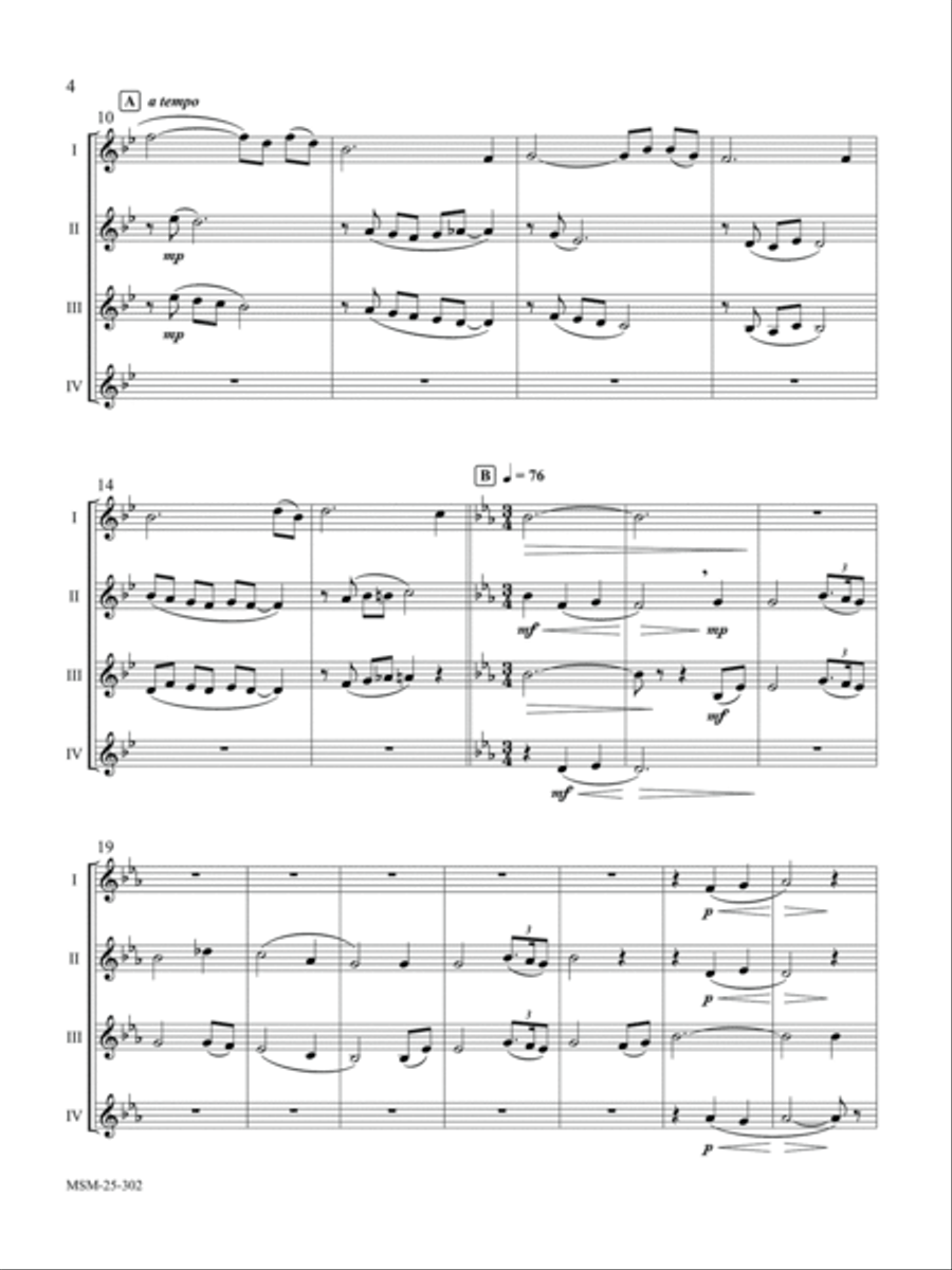 Amazing Grace Amazing Grace Trumpet scores gallery preview page 4