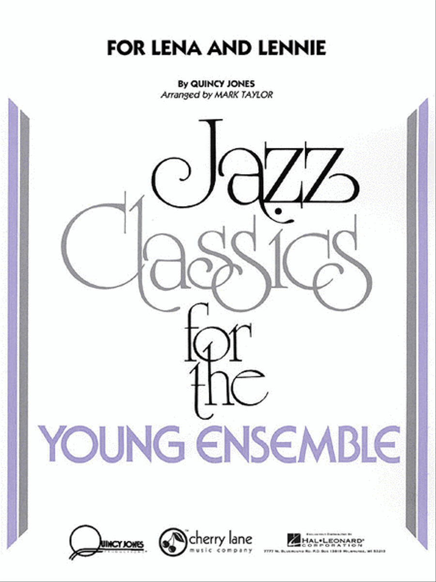 For Lena and Lennie Jazz Ensemble scores gallery preview page 1