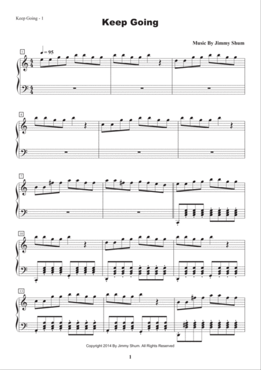 Vacant House (12 New Age Piano Solos) Piano Solo scores gallery preview page 3