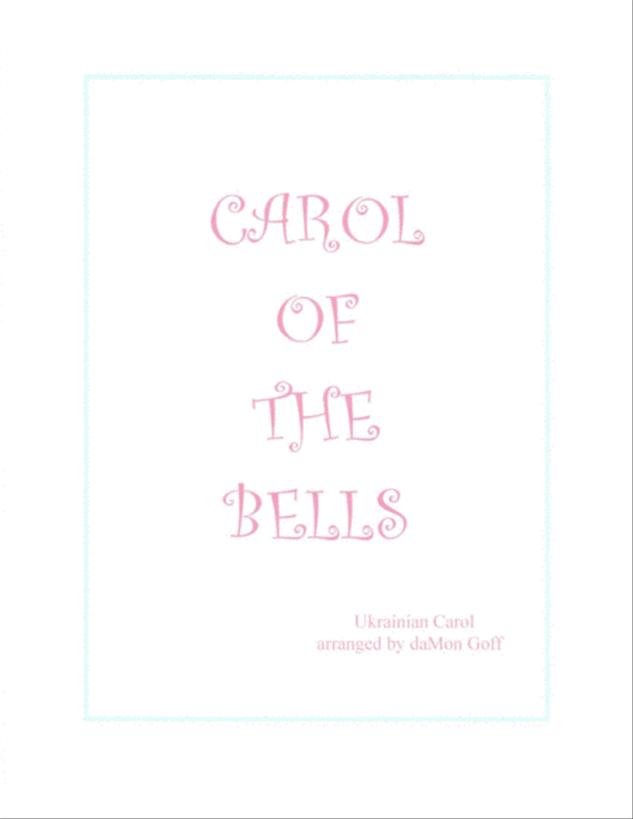Carol Of The Bells Easy Piano scores gallery preview page 1
