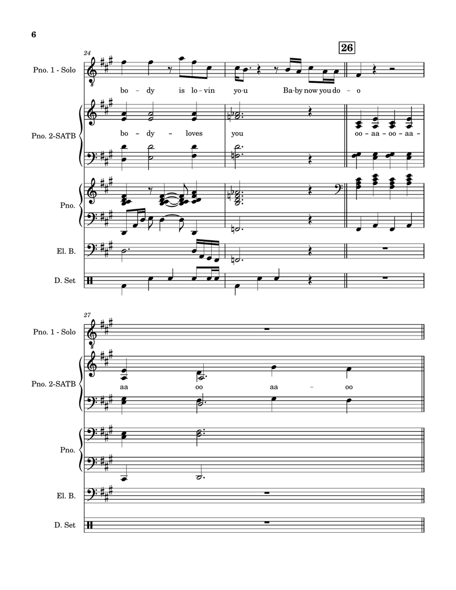 Video Games 4-Part scores gallery preview page 6