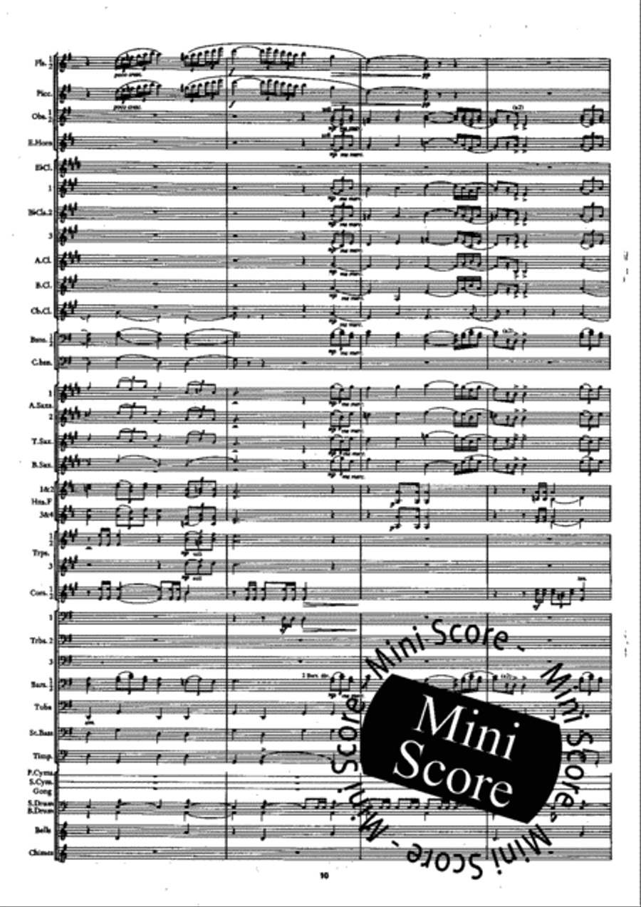 Salutations! Salutations! Concert Band scores gallery preview page 16