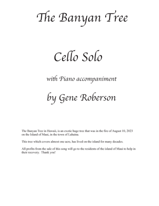 The Banyan Tree Cello Solo