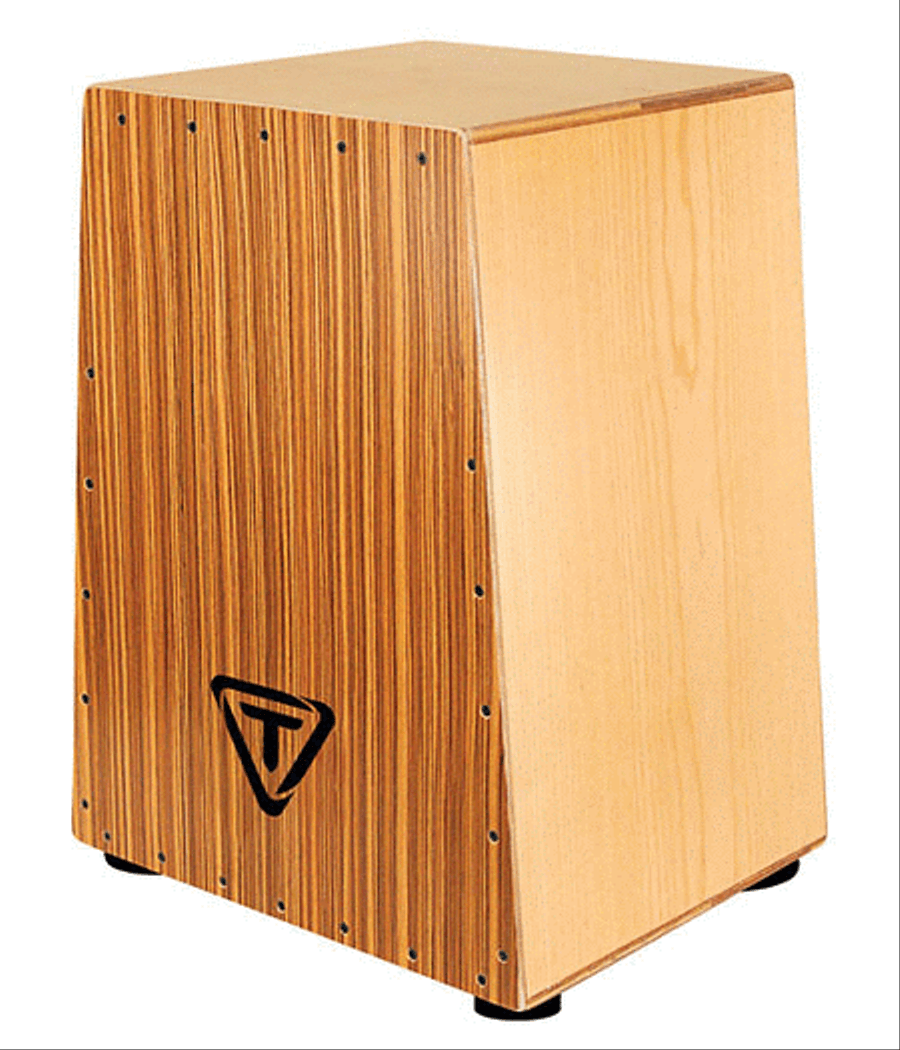 Vertex Series Cajon – American Ash Body and Zebrano Front Plate Drums & Percussion Instruments scores gallery preview page 2